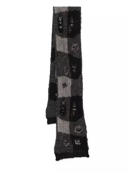 OUR LEGACY прошлый шарф, черный