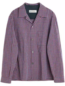 OUR LEGACY рубашка Heusen, фиолетовый