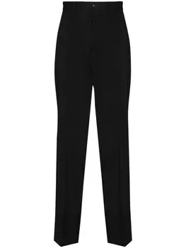 OUR LEGACY шерстяные брюки чинос прямого кроя, черный