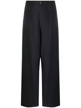 OUR LEGACY широкие брюки с завышенной талией, черный