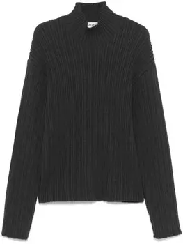 OUR LEGACY свитер с воротником-воронкой, серый