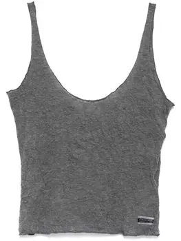 OUR LEGACY топ Bathe без рукавов, серый