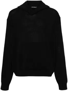 OUR LEGACY трикотажное худи, черный