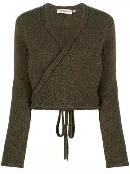 OUR LEGACY Wrap Knit, зеленый