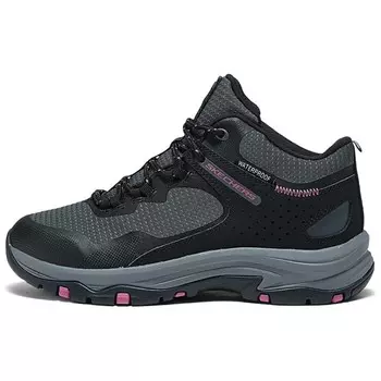 OUTDOOR Кроссовки женские среднего размера, цвет черный/розовый Skechers