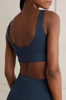 OUTDOOR VOICES спортивный бюстгальтер FreeForm, военно-морской