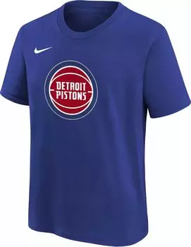 Outerstuff Футболка с логотипом Nike Youth Detroit Pistons Essential