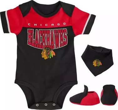 Outerstuff Набор из трех боди для новорожденных