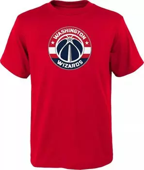 Outerstuff Youth Washington Wizards Красная футболка с логотипом
