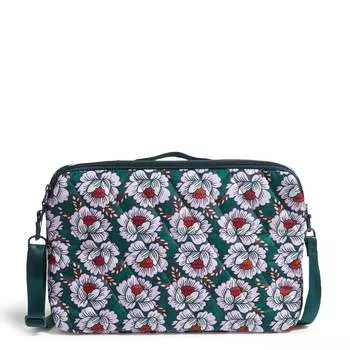 Outlet Ультралегкая сумка для ноутбука сумка через плечо Vera Bradley, цвет lotus sea moss