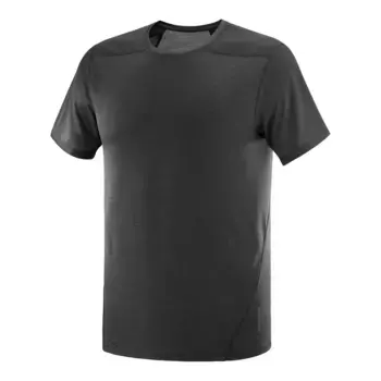 Outline SS Tee M Salomon Мужская футболка, чёрный