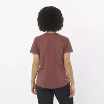 Outline Женская футболка Salomon, коричневый