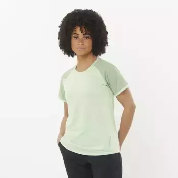 Outline Женская футболка Salomon, зеленый