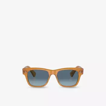 OV5524SU Солнцезащитные очки Birell Sun в ацетатной оправе-подушке Oliver Peoples, коричневый