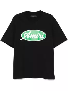 Овальная футболка AMIRI, черный