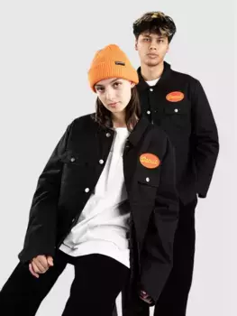 Овальная куртка с надписью Chore Donut, черный