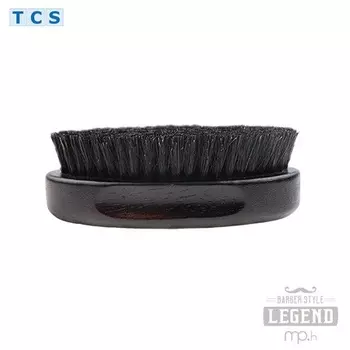 Овальная щетка для бороды Legend с деревянной ручкой, Mp Hair