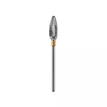 Овальная стальная фреза 6,0/14,0 мм, желтая Acurata