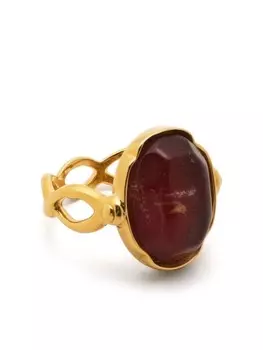 Овальное кольцо Cabochons Goossens, золотой