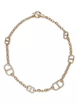 Овальное Т-образное ожерелье TWINSET, золотой