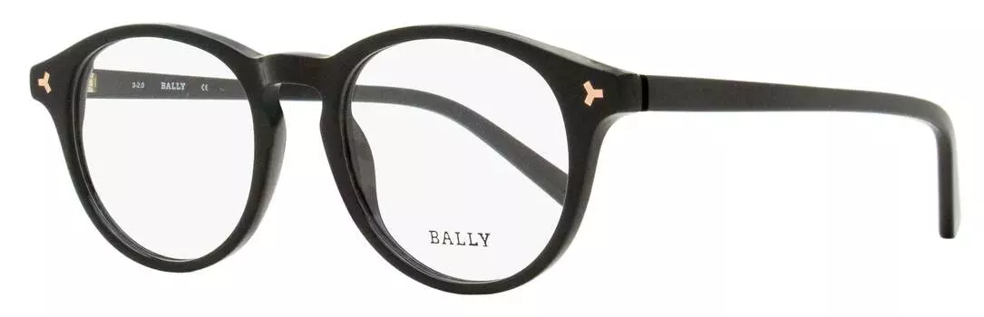 Овальные очки Bally Unisex BY5032 001 черные 49 мм