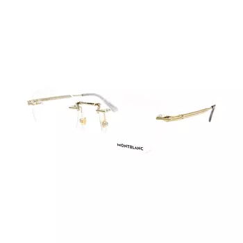 Овальные оправы для очков из сплава для мужчин MONTBLANC