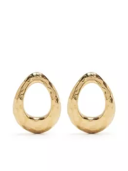 Овальные серьги DOWER AND HALL, золотой