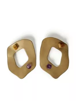 Овальные серьги TWINSET, золотой