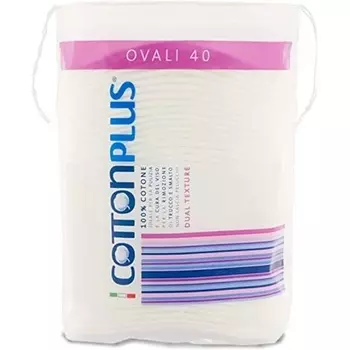 Овальные шарики 40 шт. в упаковке Cotton Plus