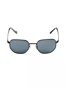 Овальные солнцезащитные очки 51MM Vogue Eyewear, цвет Blue Grey