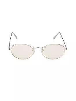 Овальные солнцезащитные очки 54MM Ray-Ban, цвет Light Pink
