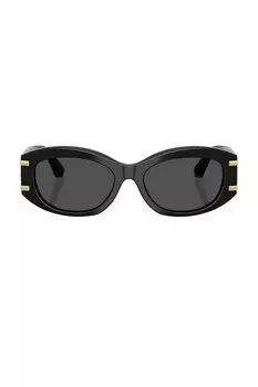 Овальные солнцезащитные очки Dolce & Gabbana, black