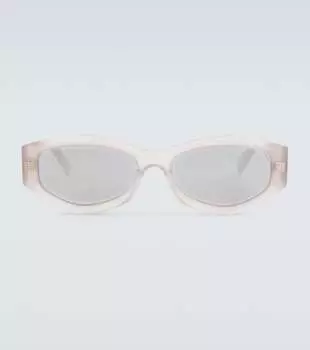 Овальные солнцезащитные очки gv day Givenchy, белый