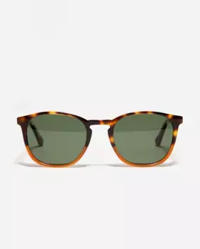 Овальные солнцезащитные очки из органического ацетата Dark Havana с поляризованными линзами No Idols, коричневый