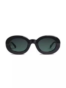 Овальные солнцезащитные очки Pralu 49MM с логотипом Jacquemus, разноцветный