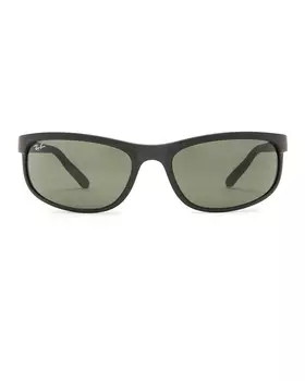 Овальные солнцезащитные очки Predator 2 Ray-Ban, цвет Black & Matte