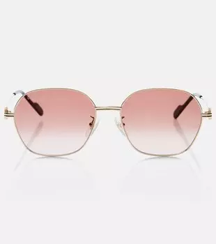 Овальные солнцезащитные очки Premire de Cartier Cartier Eyewear Collection