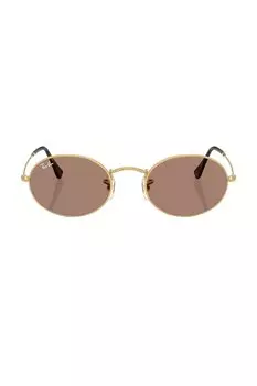 Овальные солнцезащитные очки Ray-Ban, arista