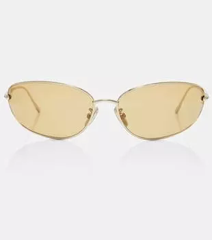 Овальные солнцезащитные очки Signature Loewe