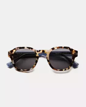 Овальные солнцезащитные очки унисекс из органического ацетата No Idols, светло-коричневый