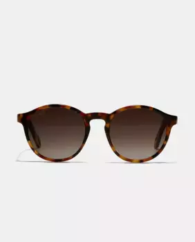 Овальные женские солнцезащитные очки из органического ацетата No Idols, светло-коричневый