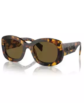 Овальные женские солнцезащитные очки, PR A13S PRADA, коричневый
