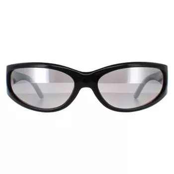 Овальный переработанный черный серебристый AN4302 Сом Arnette, черный