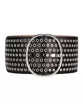 Овальный ремень Alaa, цвет Noir