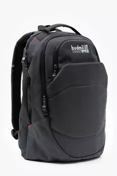 Овальный рюкзак Budmil, черный