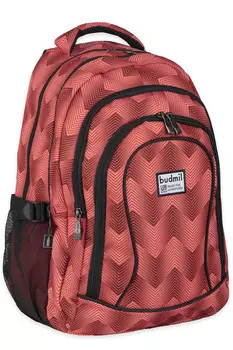 Овальный рюкзак Budmil, красный