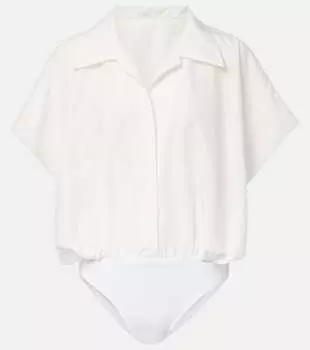 Оверсайз боди Norma Kamali, Snow White