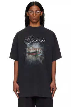 Оверсайз футболка Getaria Balenciaga, черный