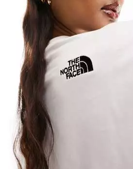 Оверсайз-футболка кремового цвета The North Face