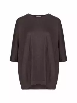 Оверсайз футболка с люрексом Brunello Cucinelli